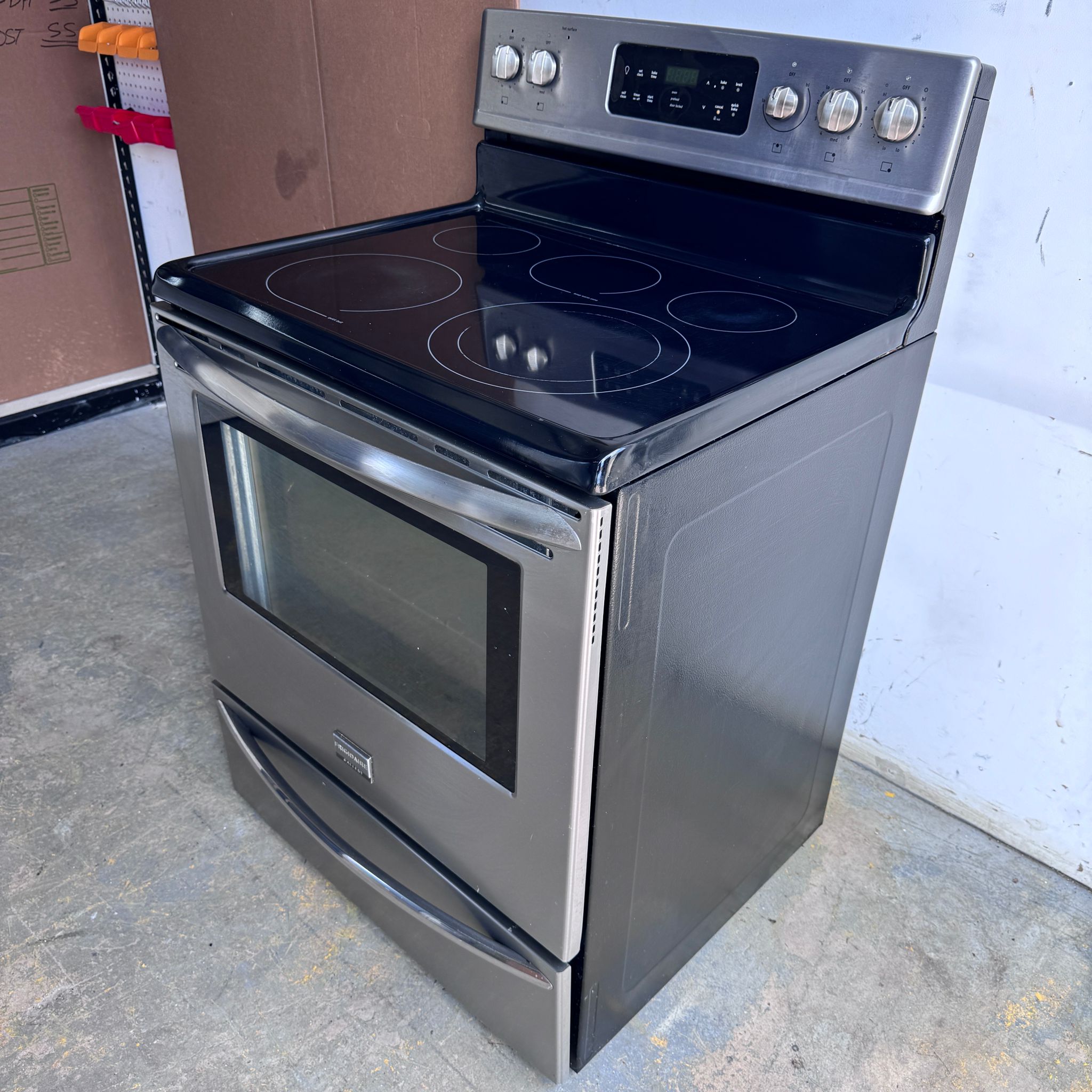 Frigidaire Stainless Steel Electric Stove Frigidaire Stainless Steel Electric Stove